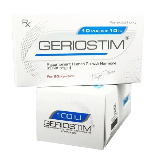 GERIOSTIM 100 IU (RECOMBINAT HGH 10 IU/ VIAL X 10) (USA Domestic)